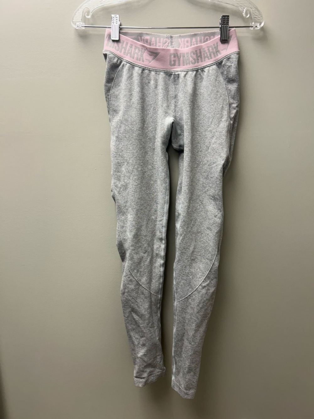Gymshark Women’s Grey & Pink Leggings